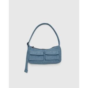 BAGGU Cargo Shoulder Bag Digital Denim